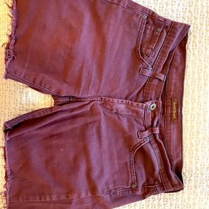 Quality premium James denim cut off shorts